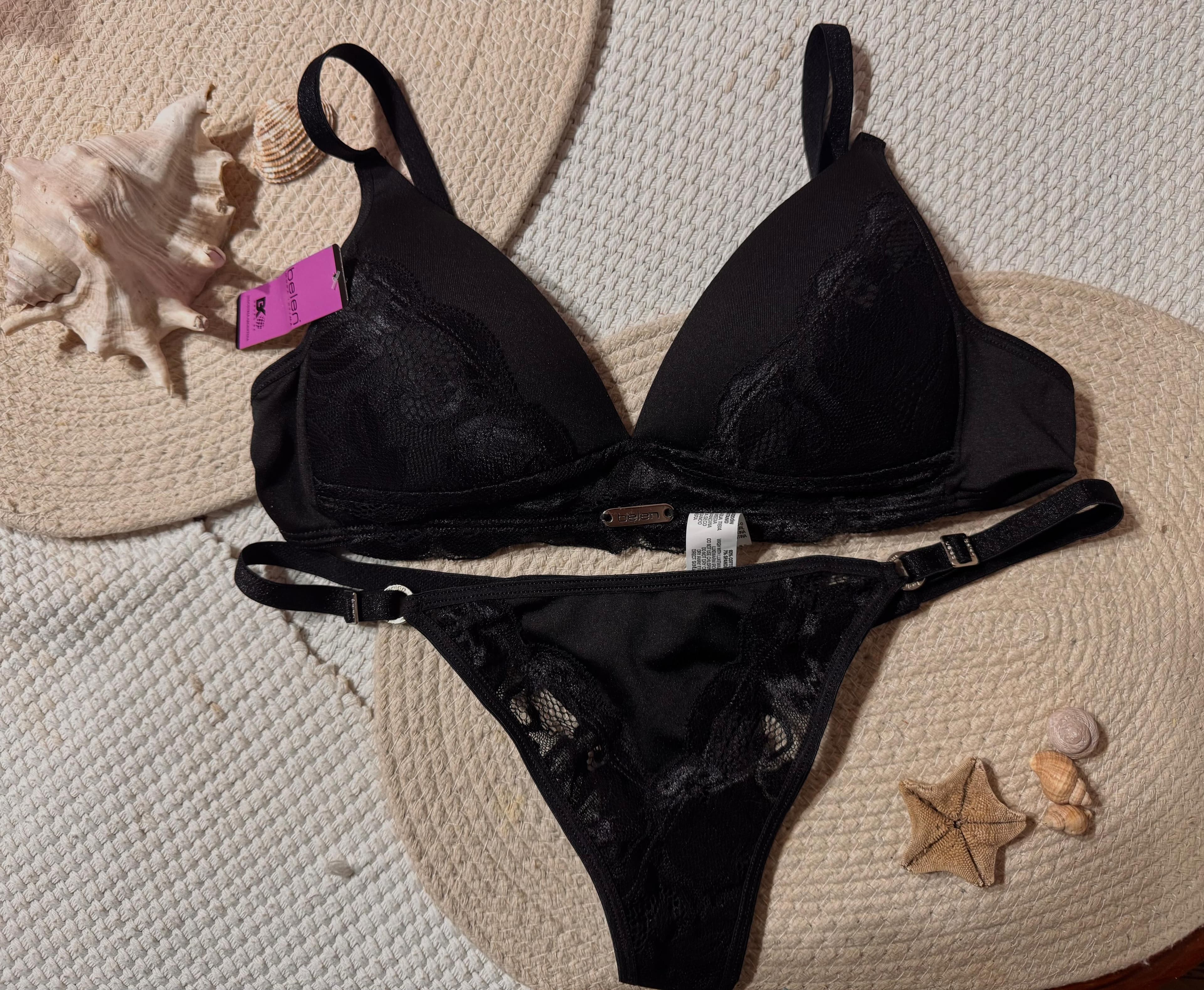Conjunto Aurora — Black Lace